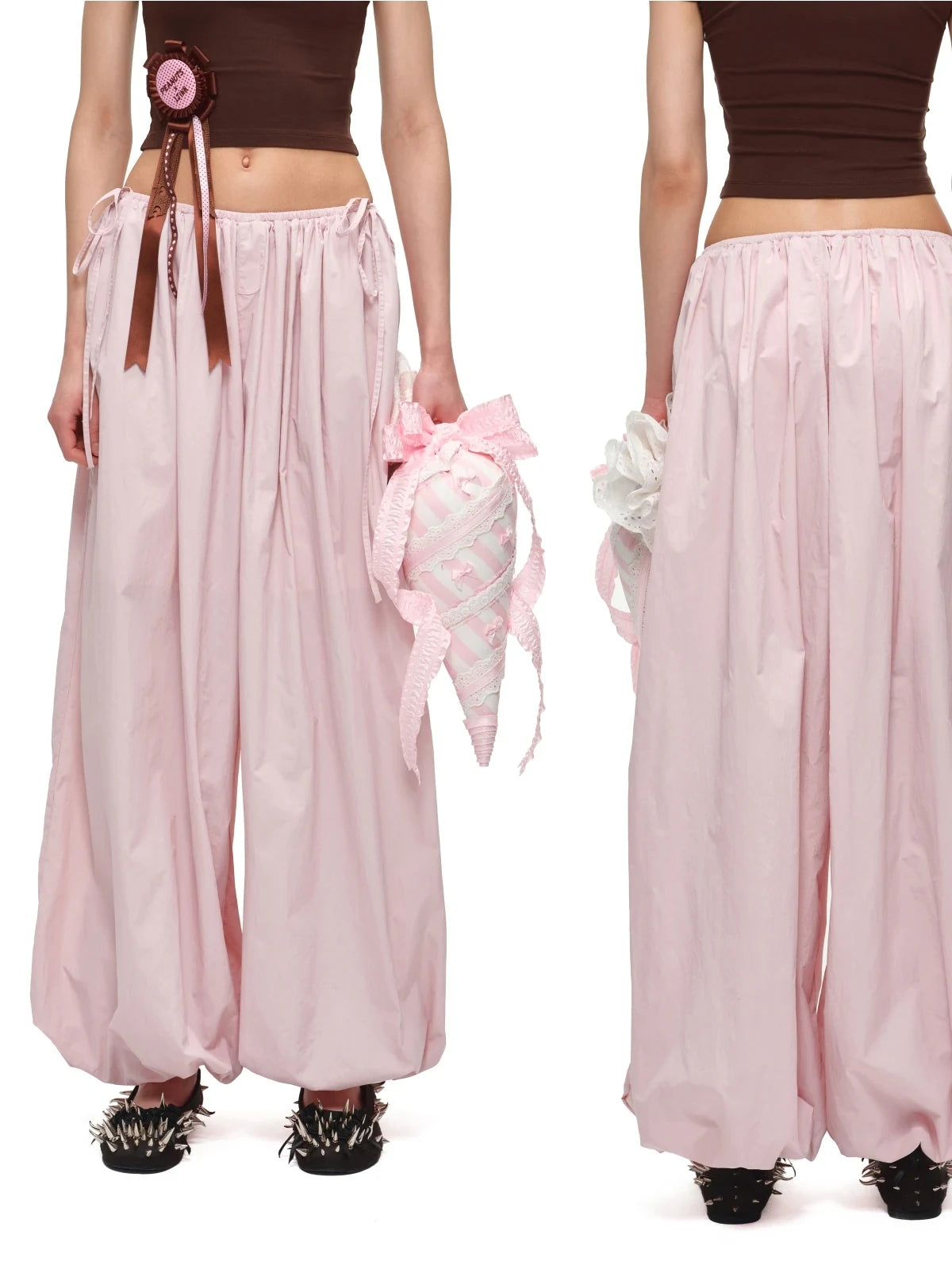 AIRY BALLOON PARACHUTE TROUSERS – 3colors