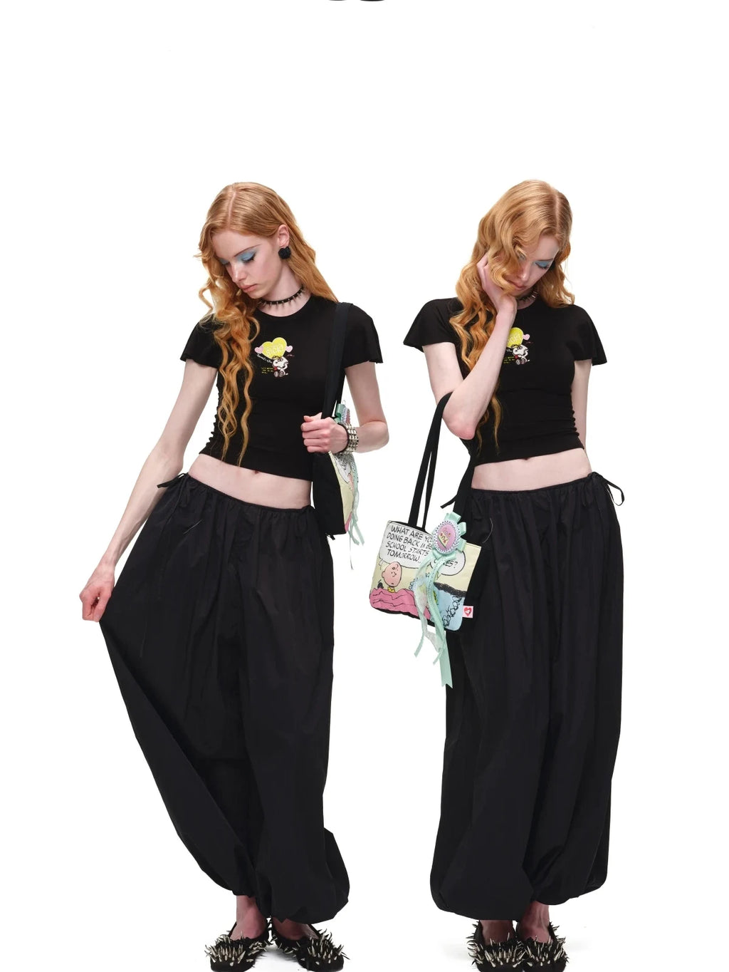 AIRY BALLOON PARACHUTE TROUSERS – 3colors