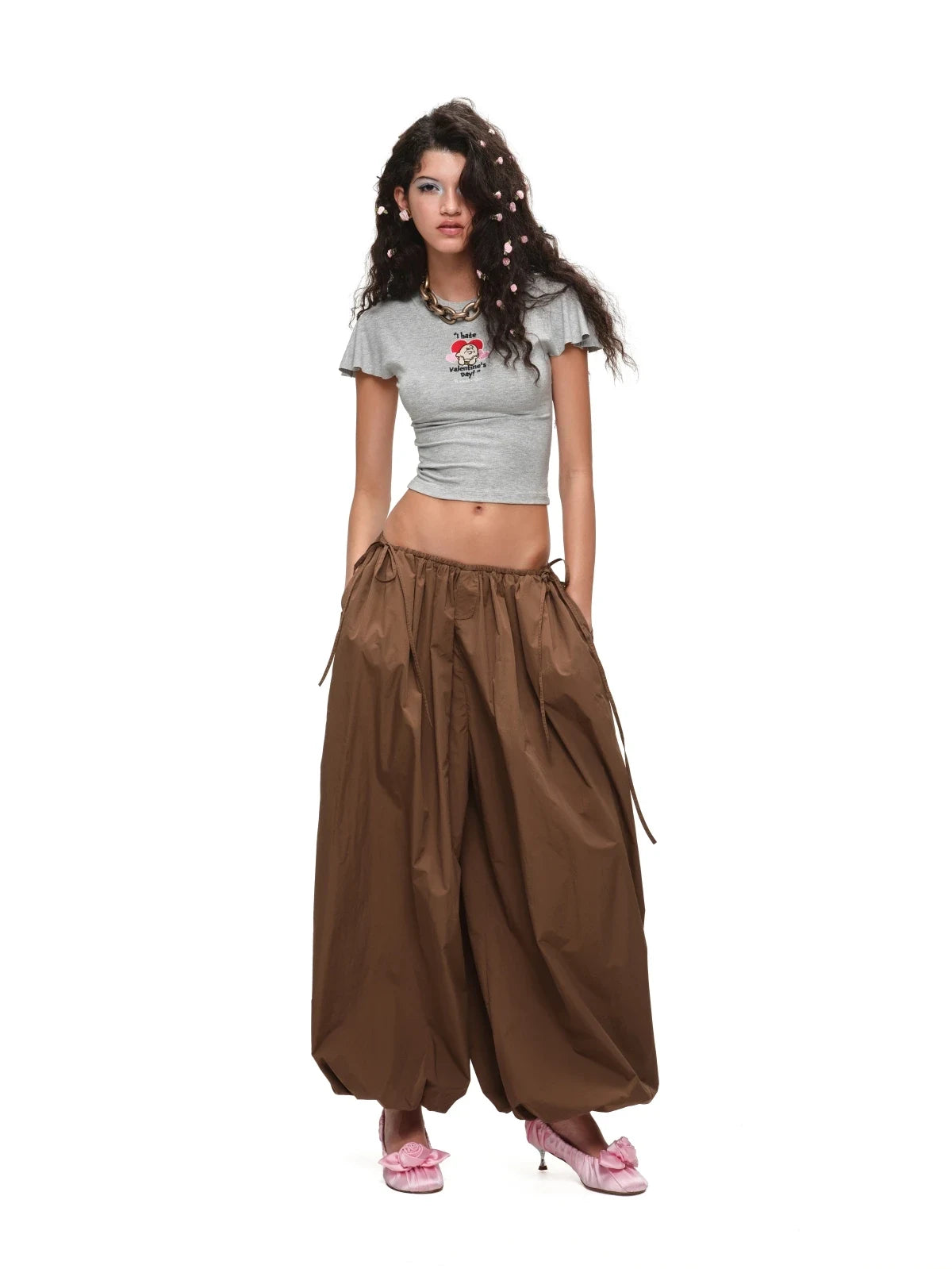 AIRY BALLOON PARACHUTE TROUSERS – 3colors