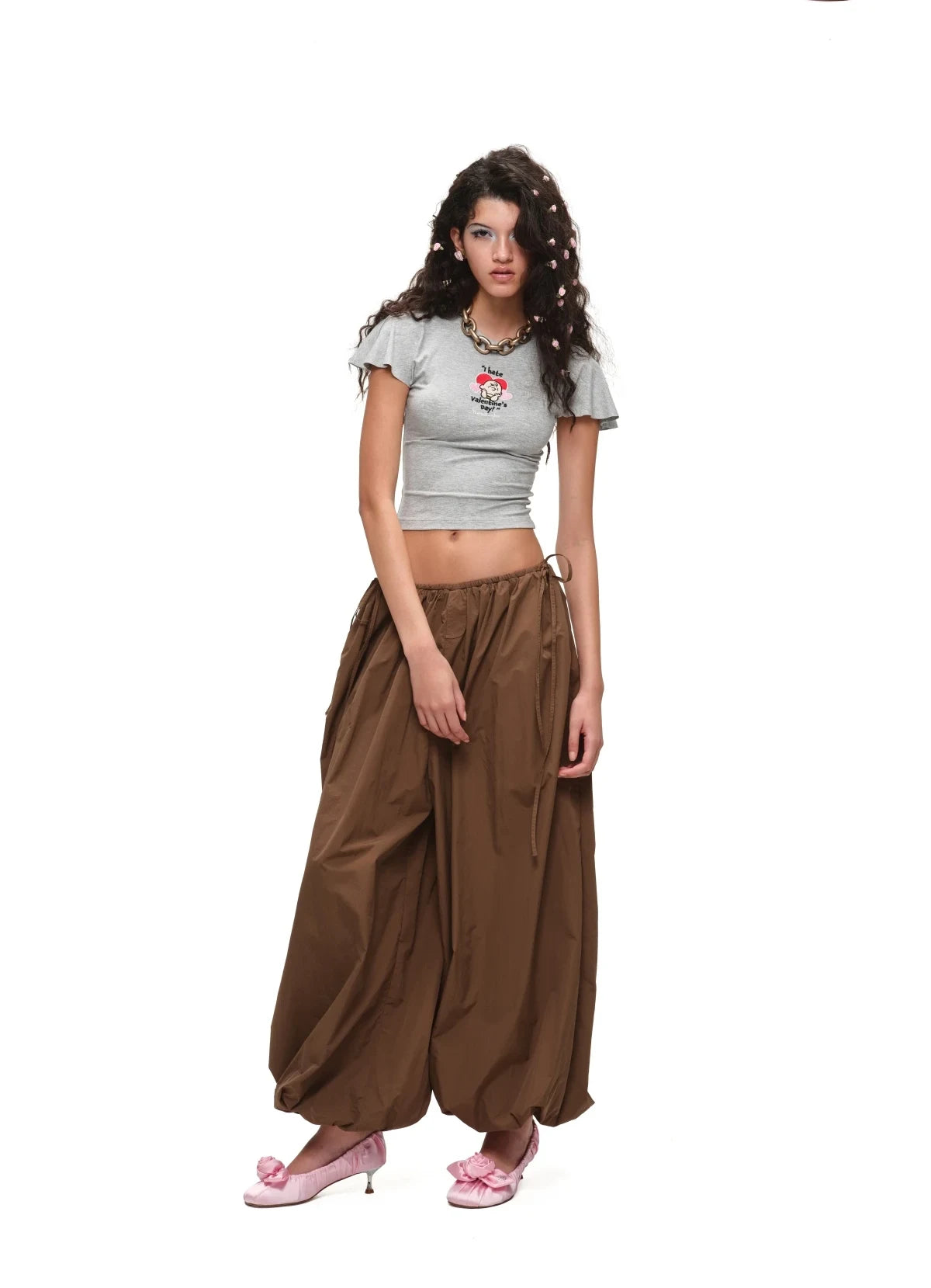 AIRY BALLOON PARACHUTE TROUSERS – 3colors