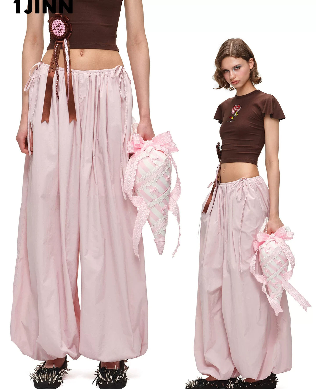 AIRY BALLOON PARACHUTE TROUSERS – 3colors
