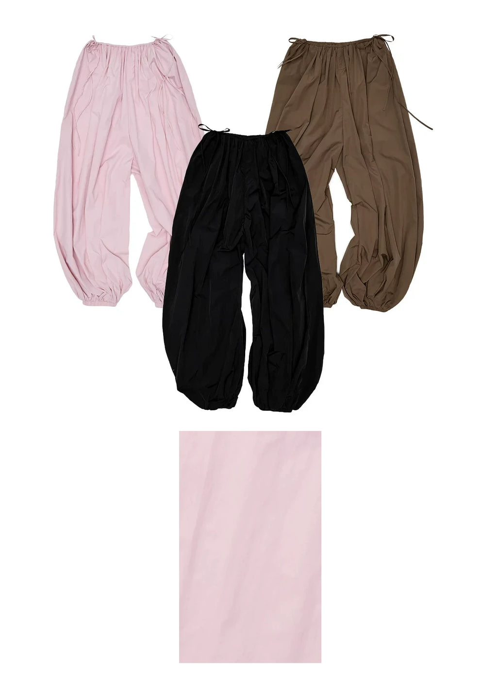 AIRY BALLOON PARACHUTE TROUSERS – 3colors