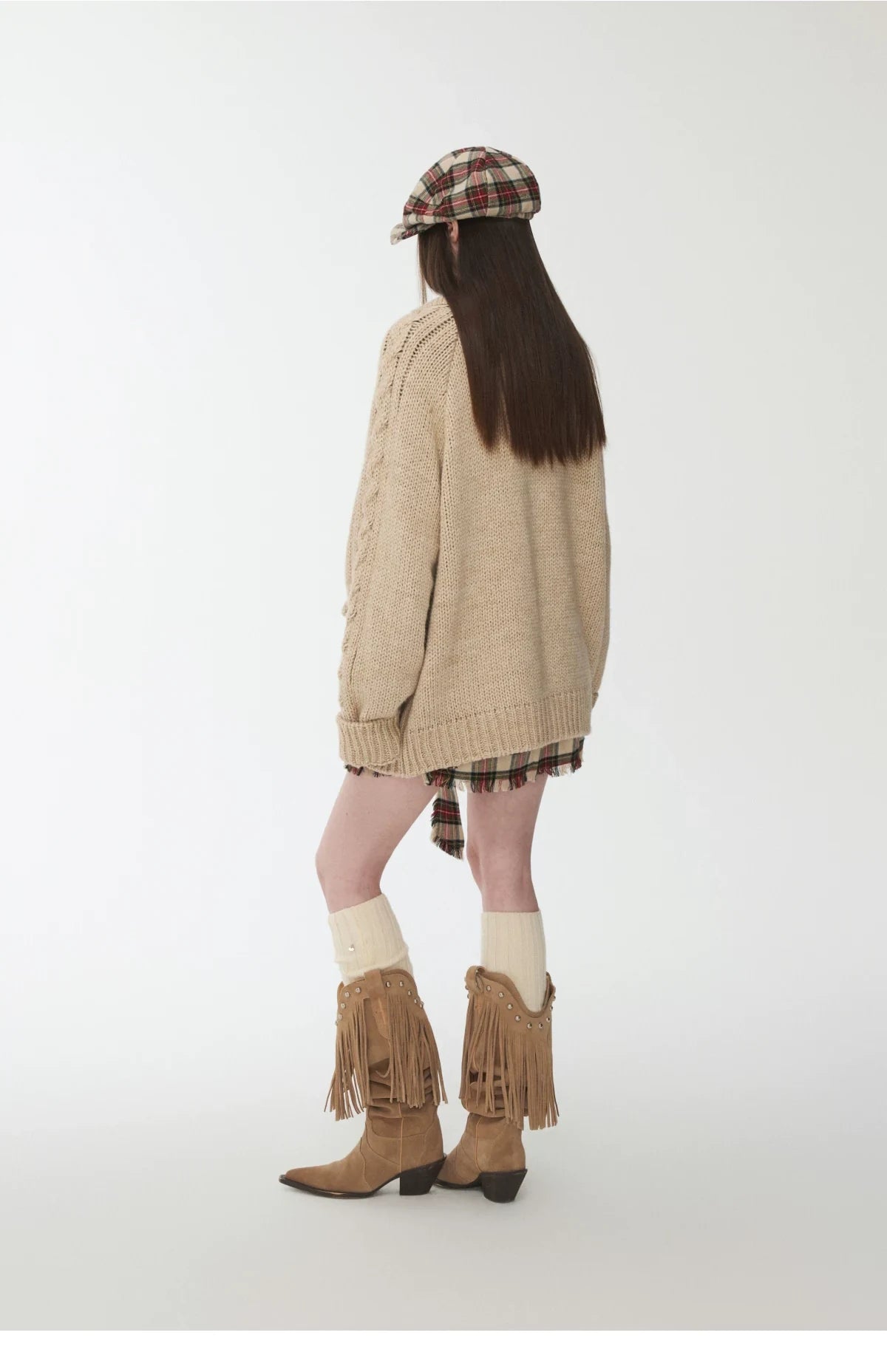 FAIR ISLE PONY JACQUARD TOGGLE CARDIGAN – 2colors