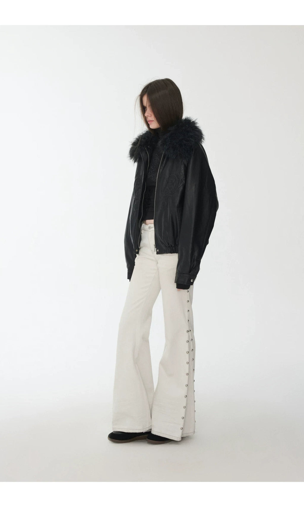 KNIGHT RHINESTONE FUNNEL-NECK TOP & DRESS – 7styles