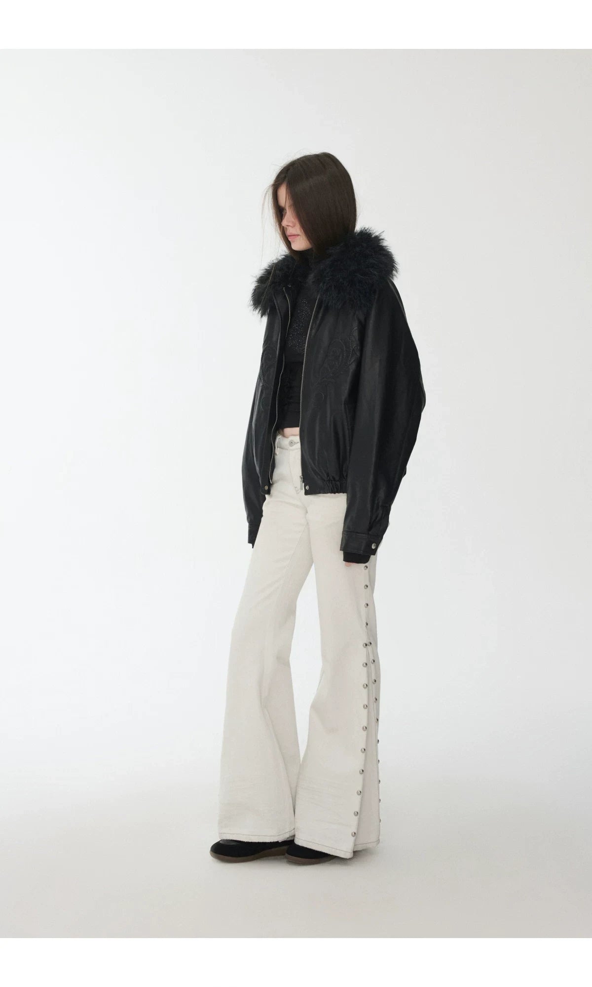 KNIGHT RHINESTONE FUNNEL-NECK TOP & DRESS – 7styles