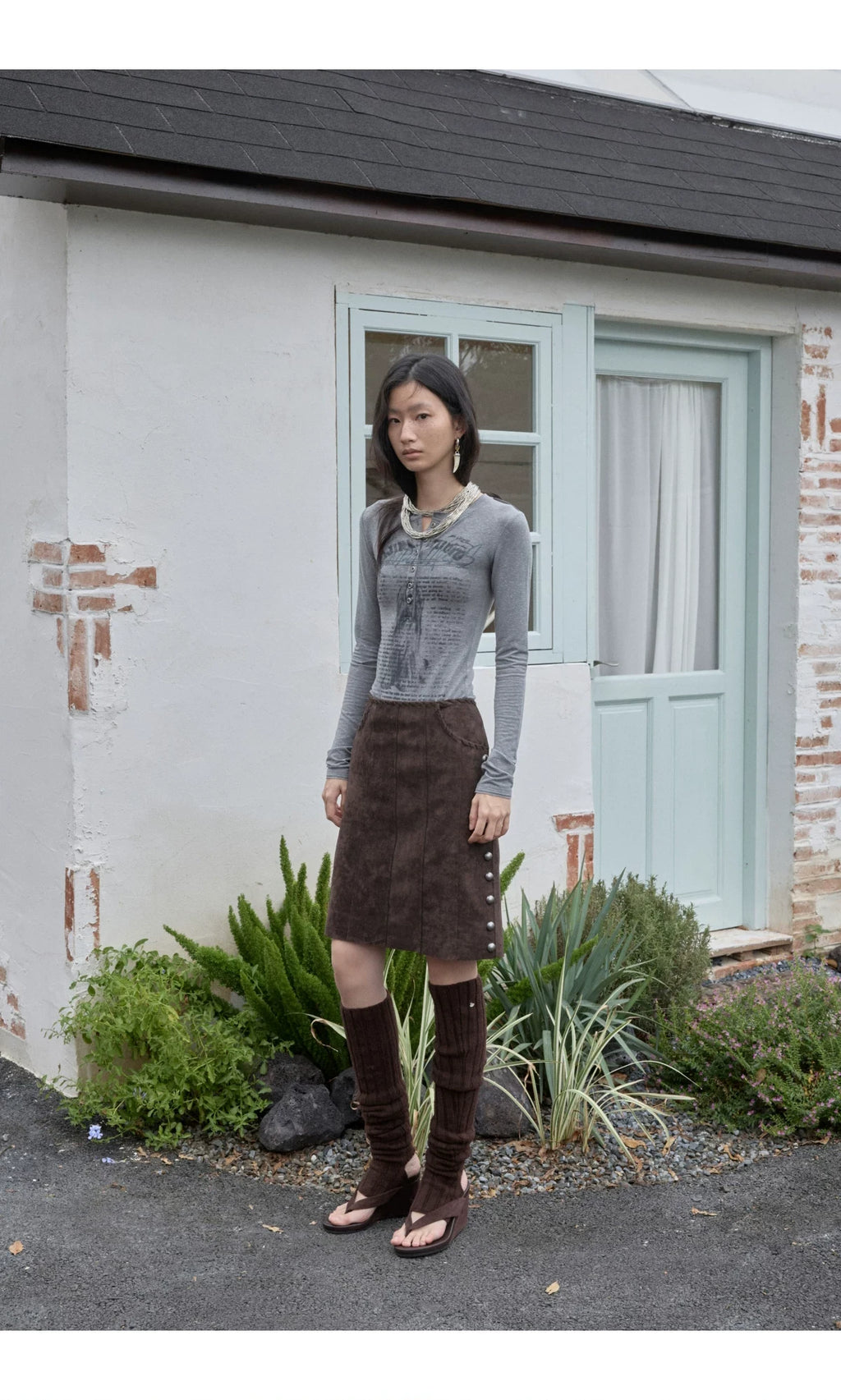 MERINO WOOL OVER-KNEE LEG WARMERS – 5colors