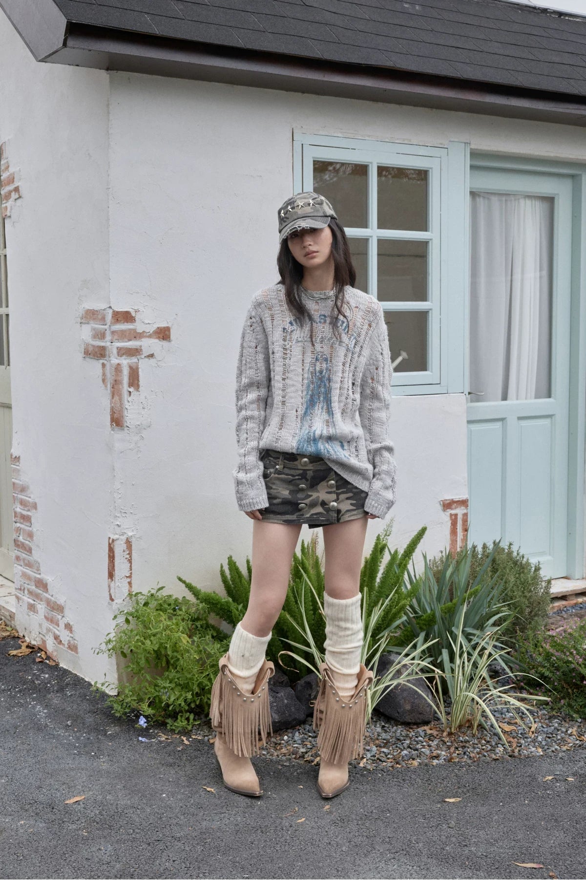 MERINO WOOL OVER-KNEE LEG WARMERS – 5colors