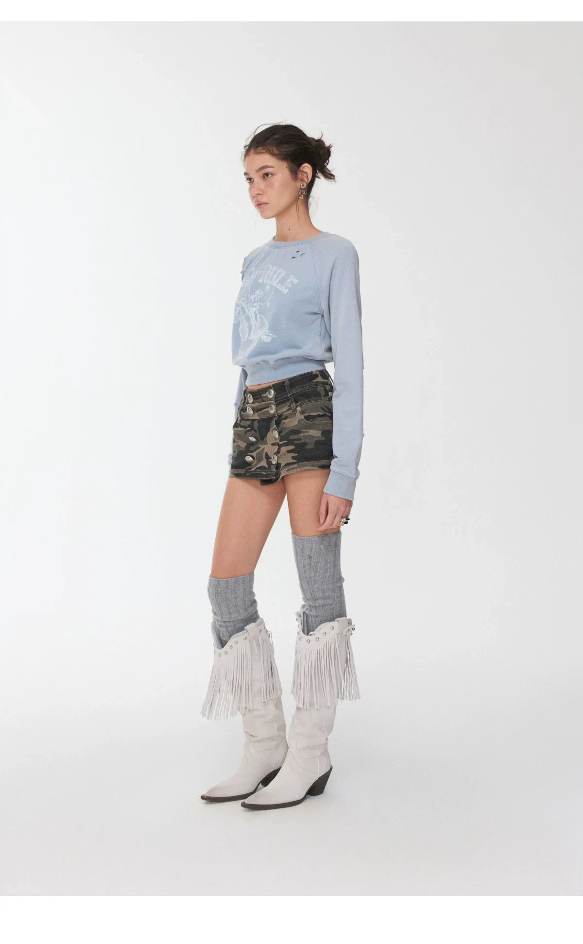 MERINO WOOL OVER-KNEE LEG WARMERS – 5colors