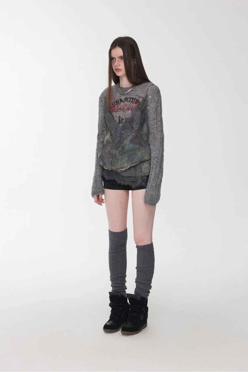 MERINO WOOL OVER-KNEE LEG WARMERS – 5colors