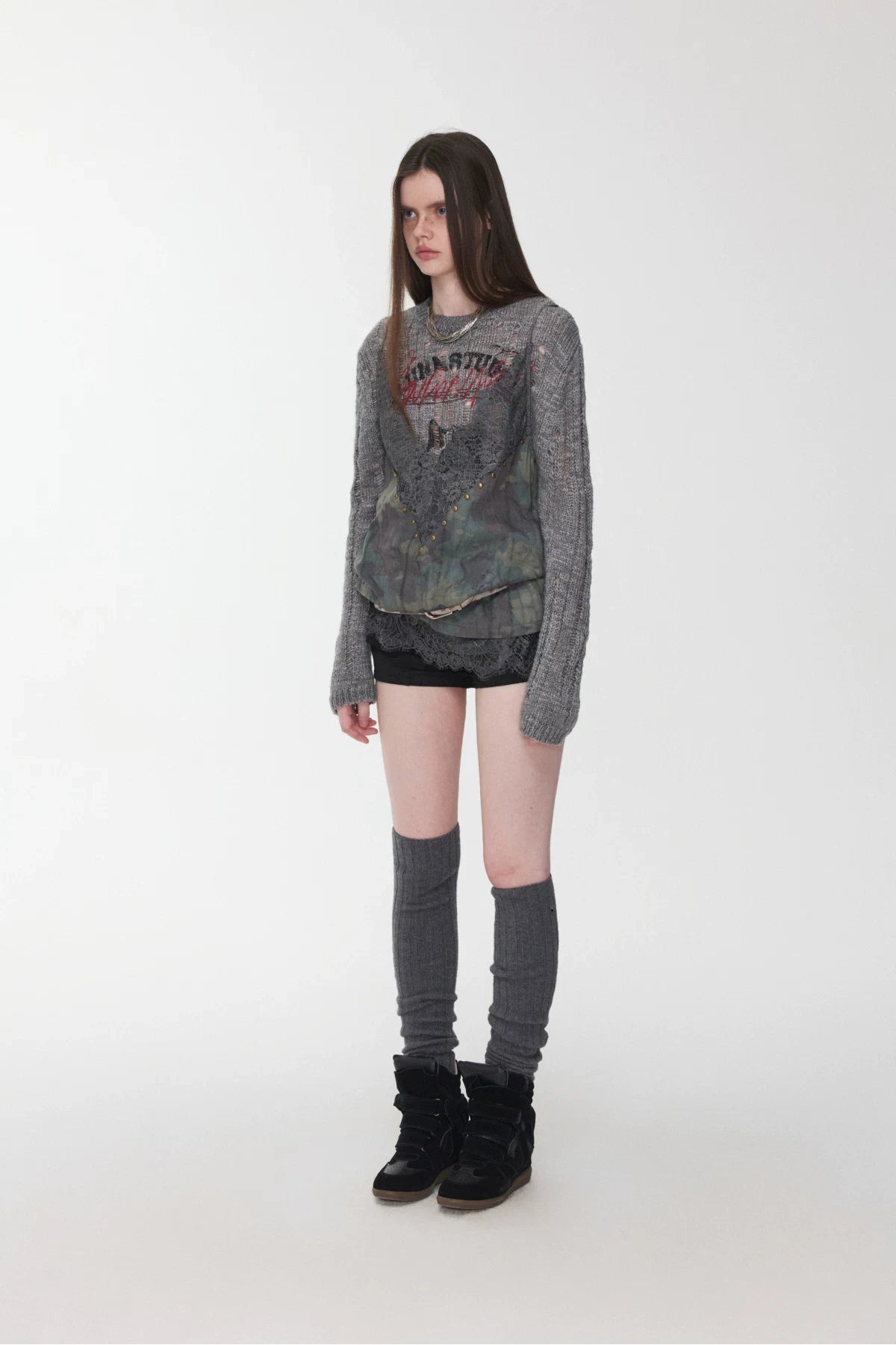 MERINO WOOL OVER-KNEE LEG WARMERS – 5colors