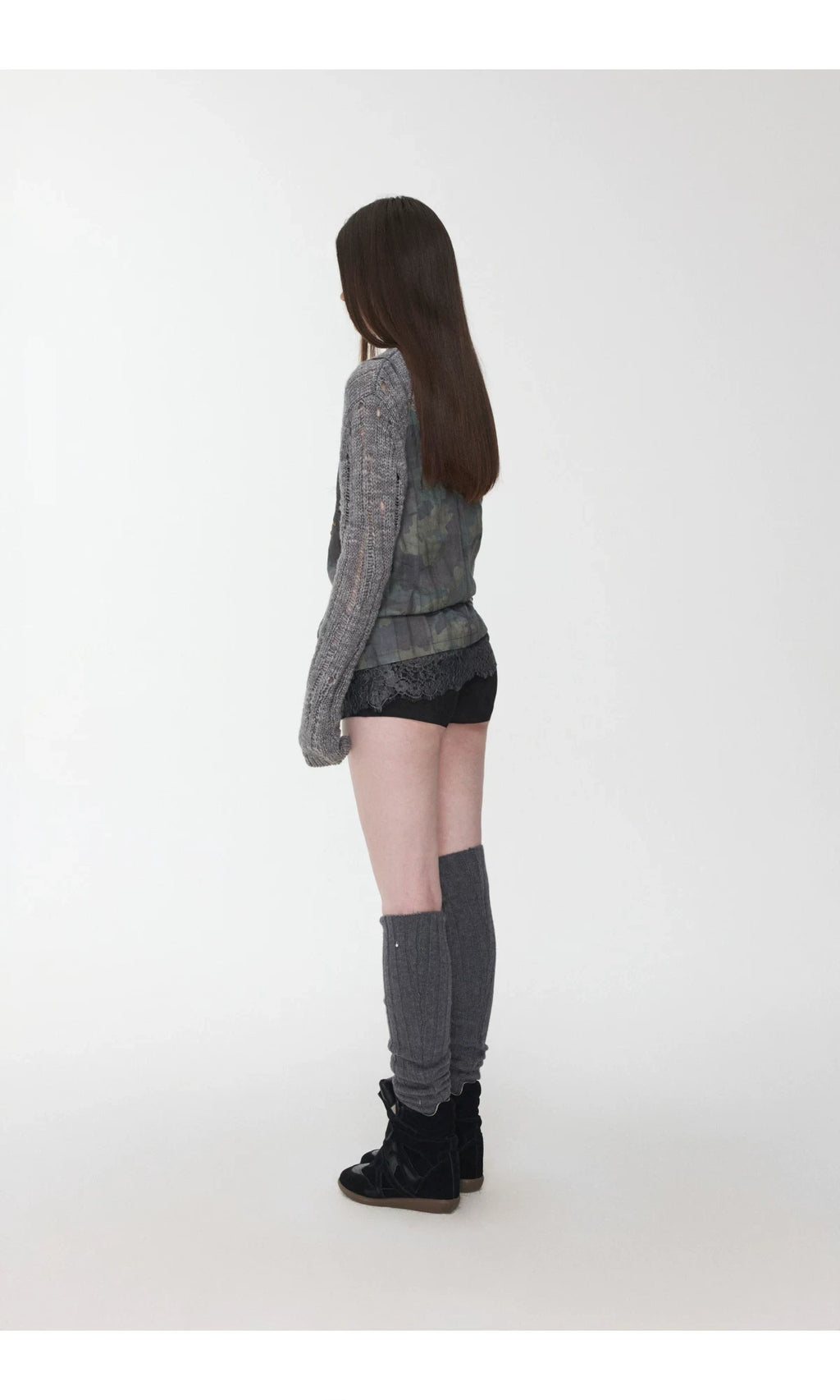 MERINO WOOL OVER-KNEE LEG WARMERS – 5colors
