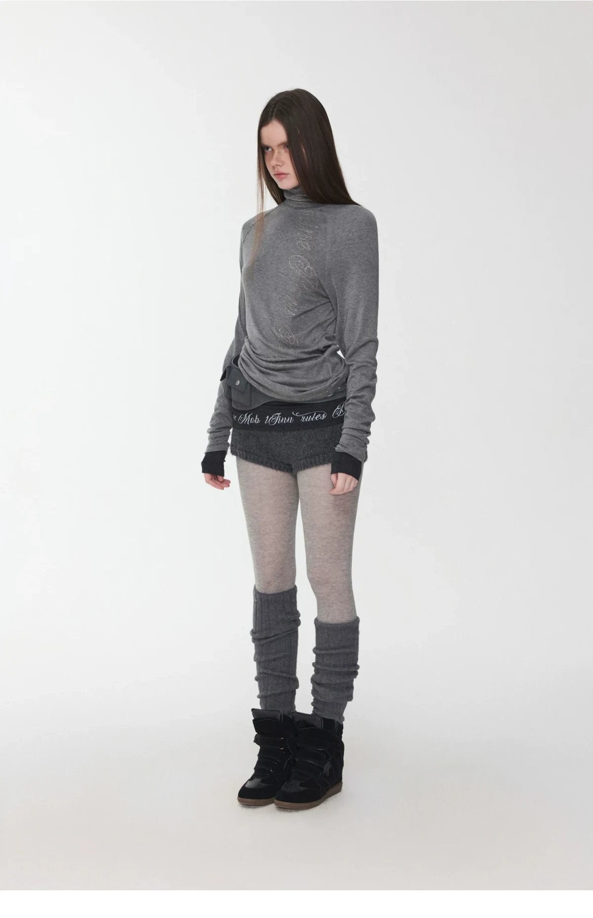 MERINO WOOL OVER-KNEE LEG WARMERS – 5colors