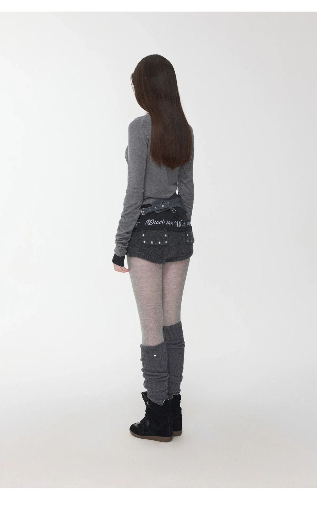 MERINO WOOL OVER-KNEE LEG WARMERS – 5colors