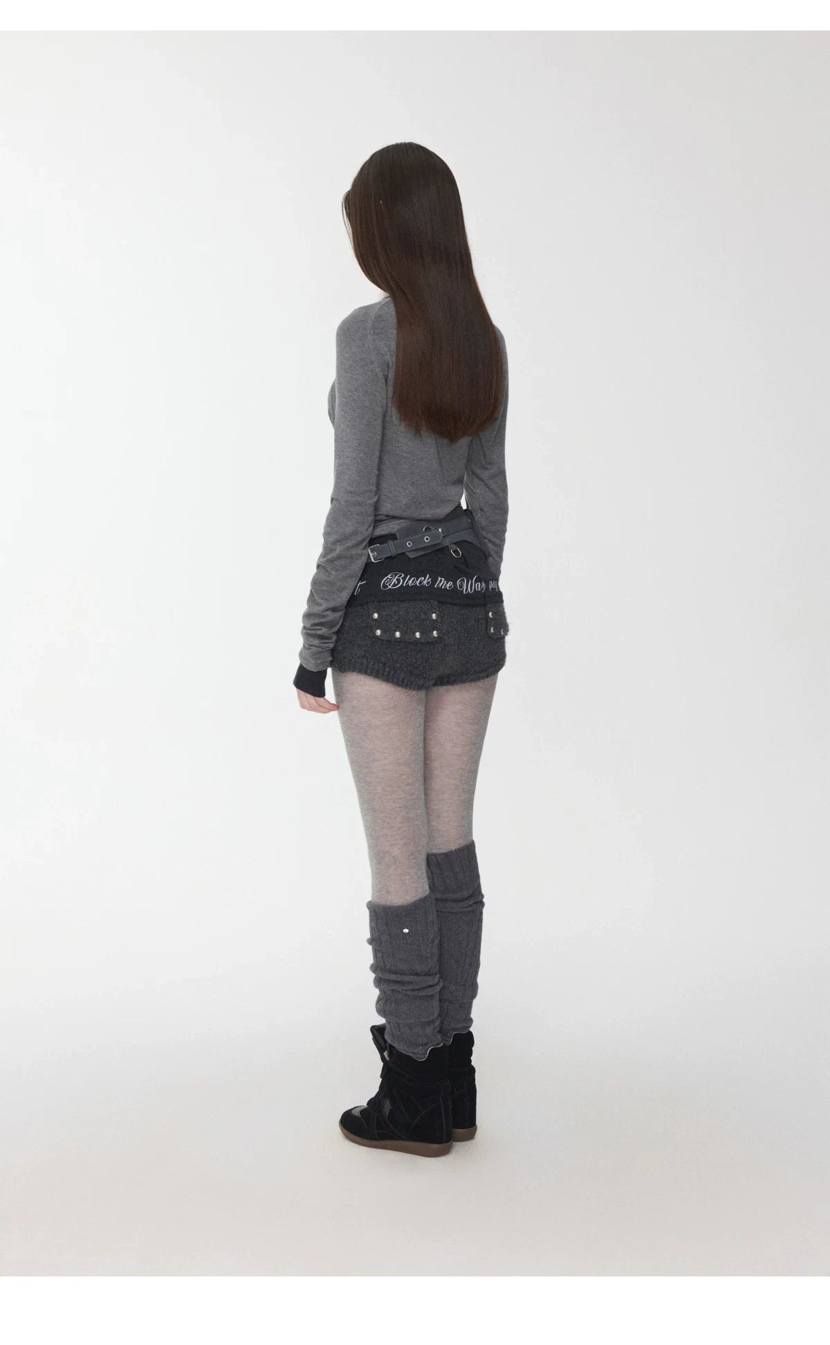 MERINO WOOL OVER-KNEE LEG WARMERS – 5colors