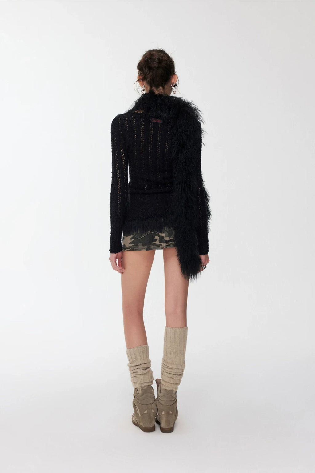 MERINO WOOL OVER-KNEE LEG WARMERS – 5colors