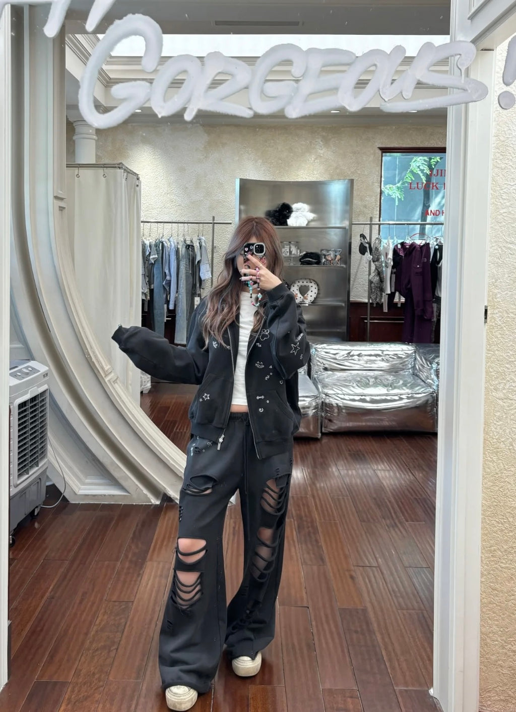 CHROME 2-PIECE SET – 2colors (1JINN EXCLUSIVE)