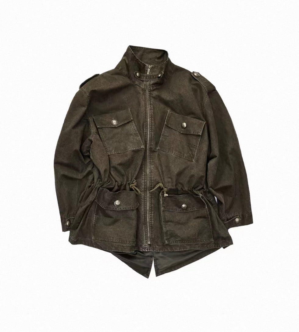 UTILITY CINCH FIELD JACKET - 2colors