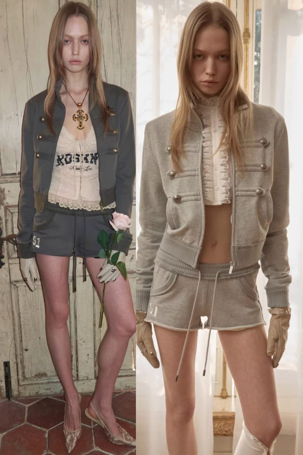 VINTAGE MILITARY JACKET - 3colors