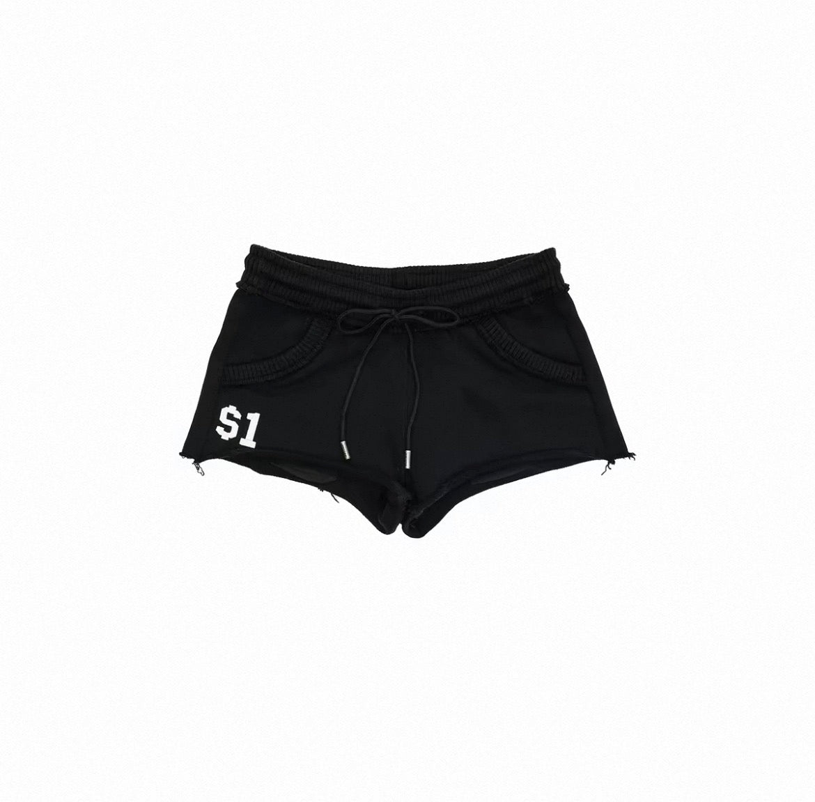 BONE EMBROIDERY SWEAT SHORTS - 4colors
