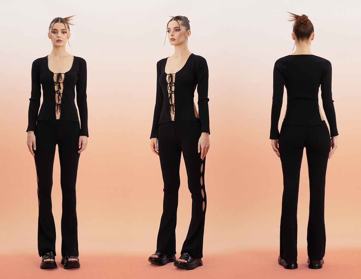 IN STOCK | Inca 2-piece set (top + pant) - ONLY BROWN