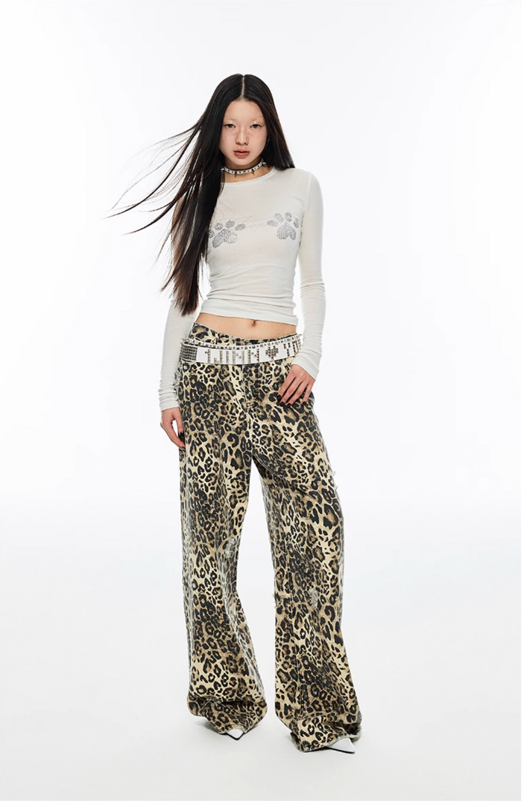 LEOPARD FADE COLOSSUS JEANS