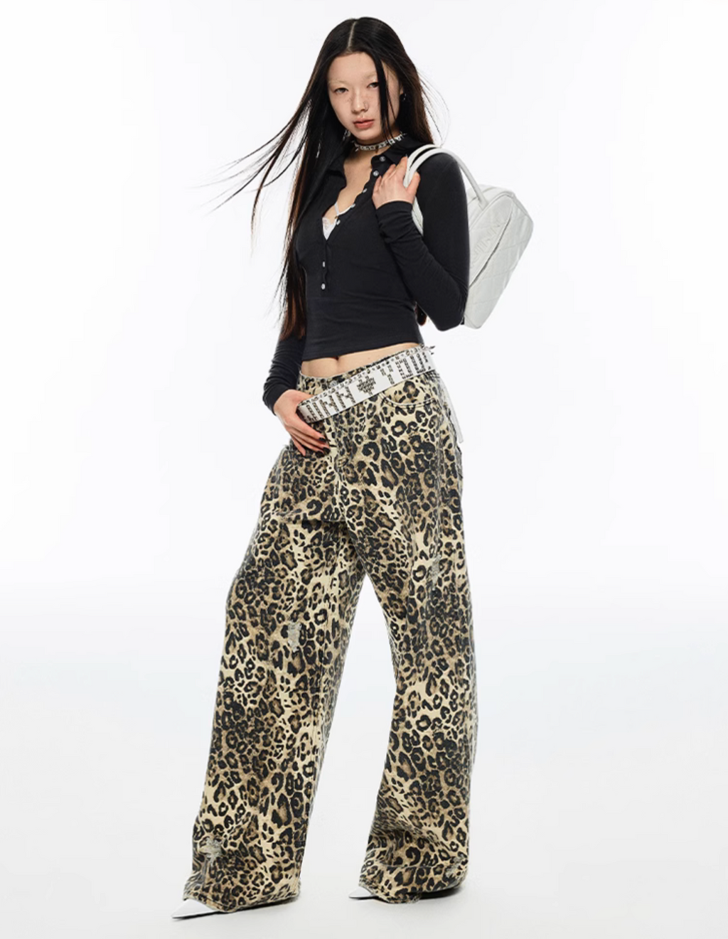 LEOPARD FADE COLOSSUS JEANS