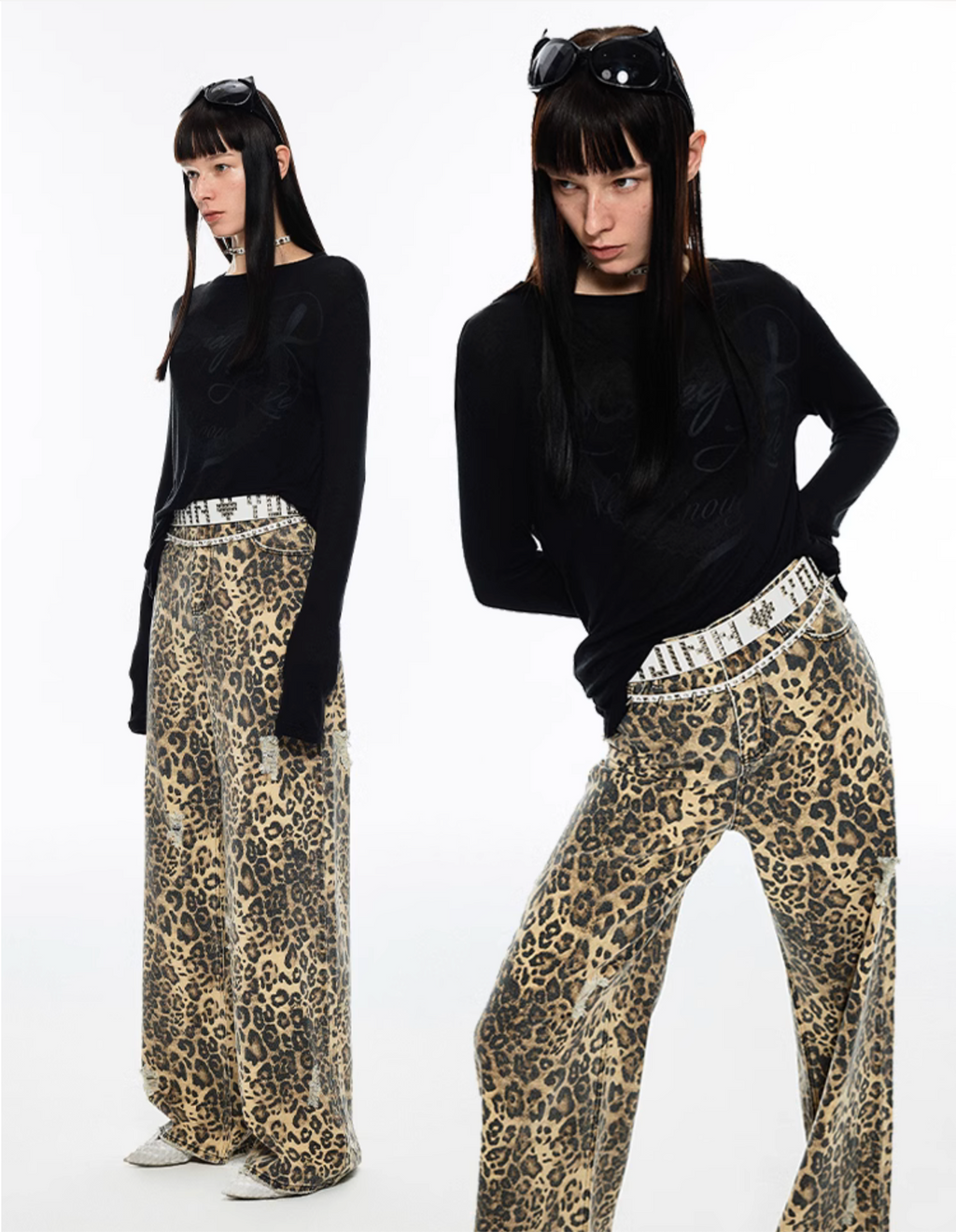 LEOPARD FADE COLOSSUS JEANS
