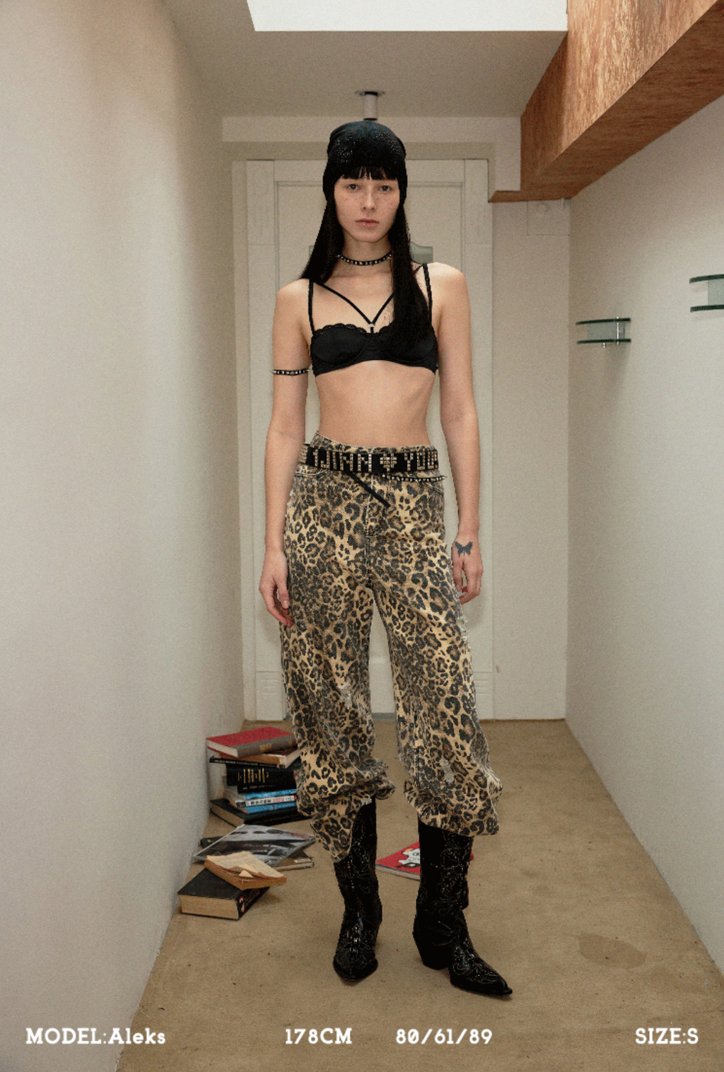 LEOPARD FADE COLOSSUS JEANS