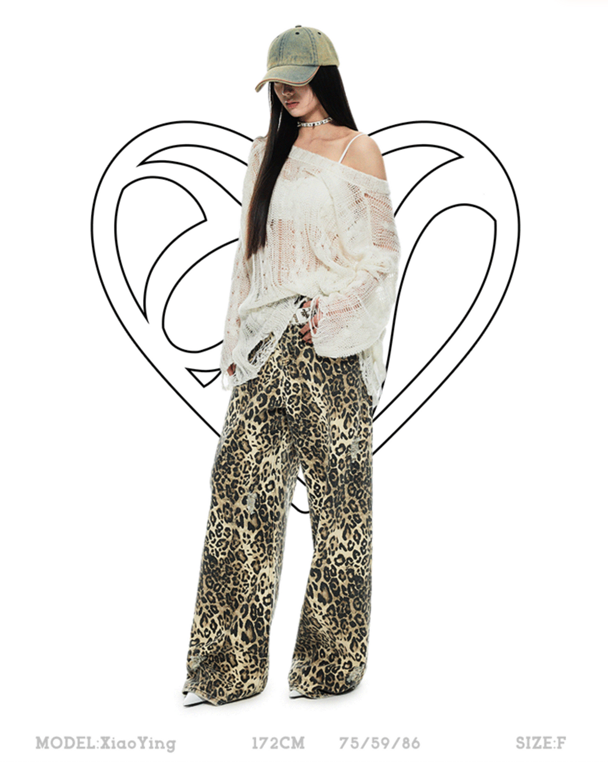 LEOPARD FADE COLOSSUS JEANS