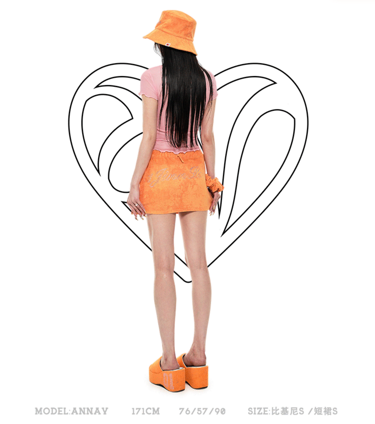 JETSET JEALOUSY PLATFORM SANDALS – ORANGE