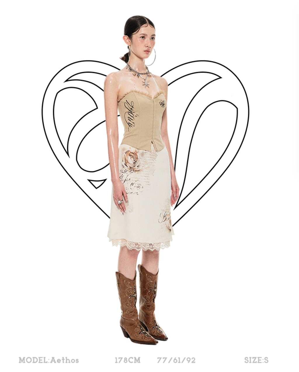 MANURI CORSET TOP – KHAKI
