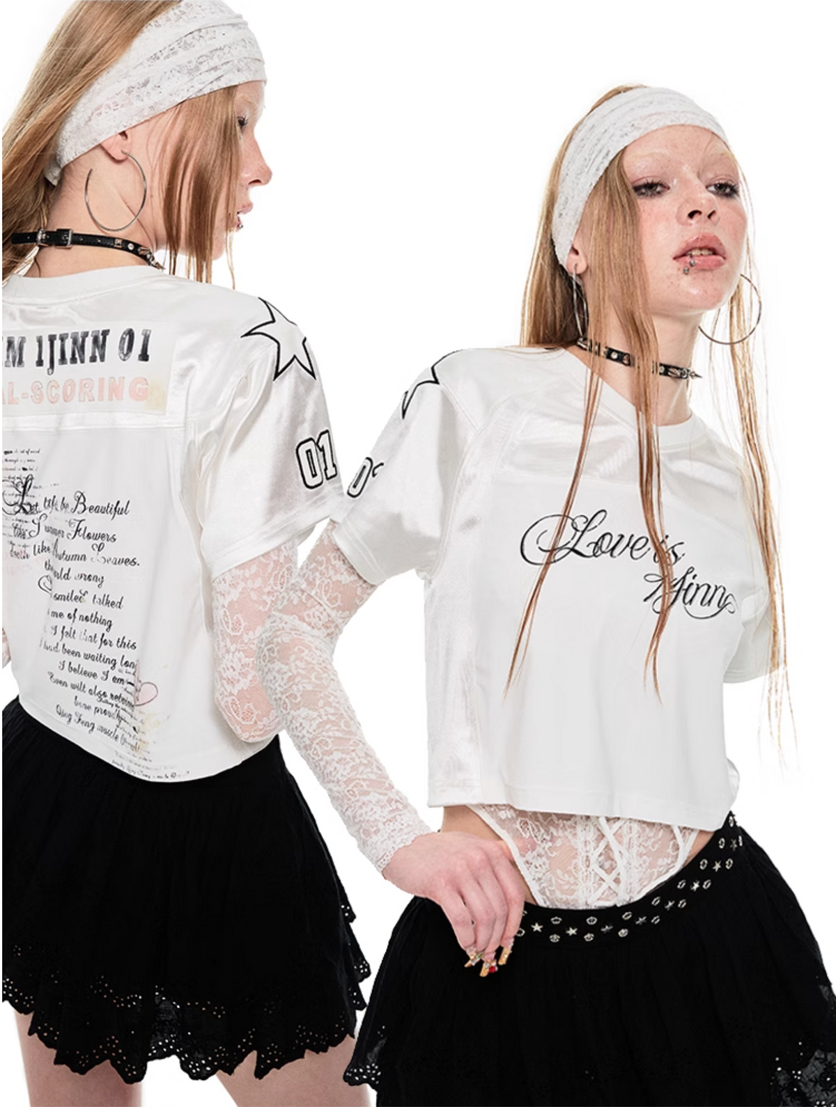 GUIZIO VINTAGE CROP T-SHIRT – 2colors