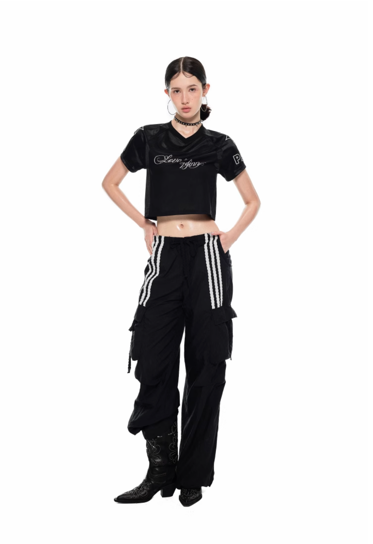 GUIZIO VINTAGE CROP T-SHIRT – 2colors