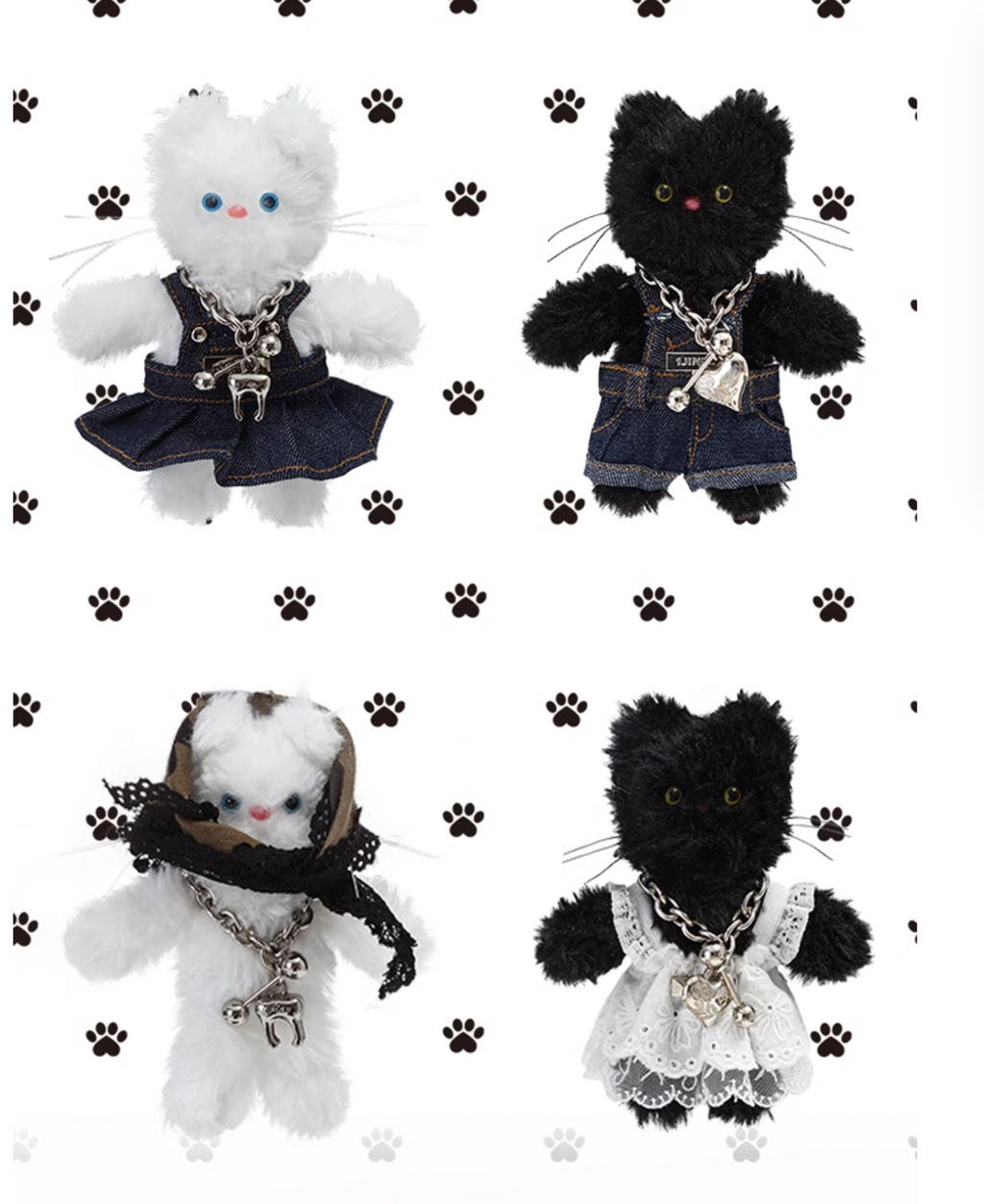 CAT BEST FRIEND PENDANT CHARM – 4styles