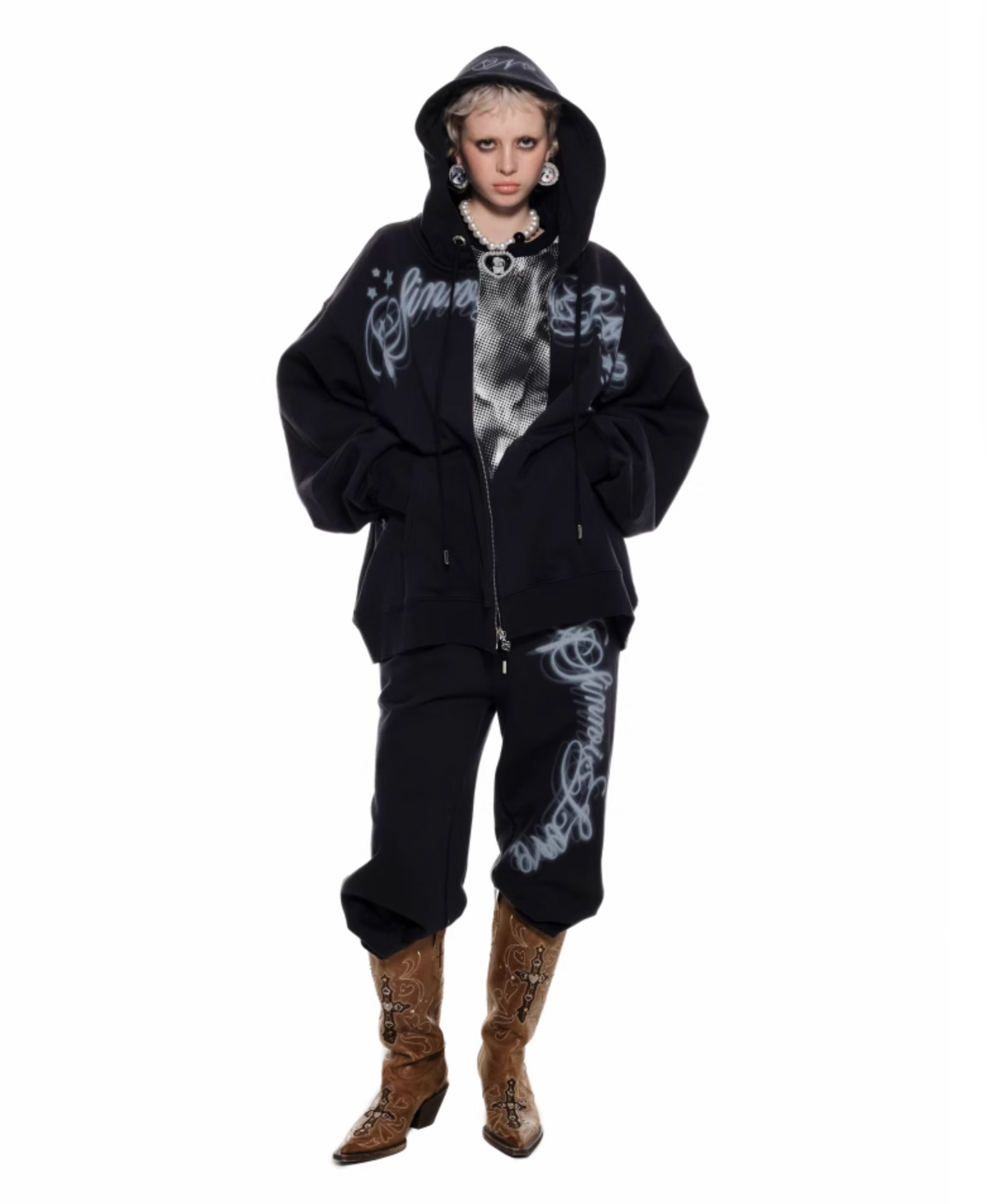MONSTER BLADE HOODIE CARDIGAN – 2colors