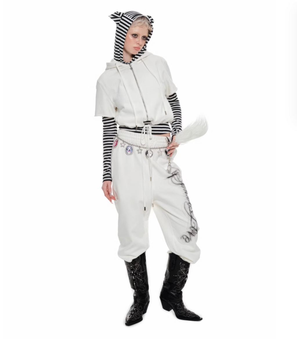 MINI MONSTER CAT EARS HOODIE – 2colors