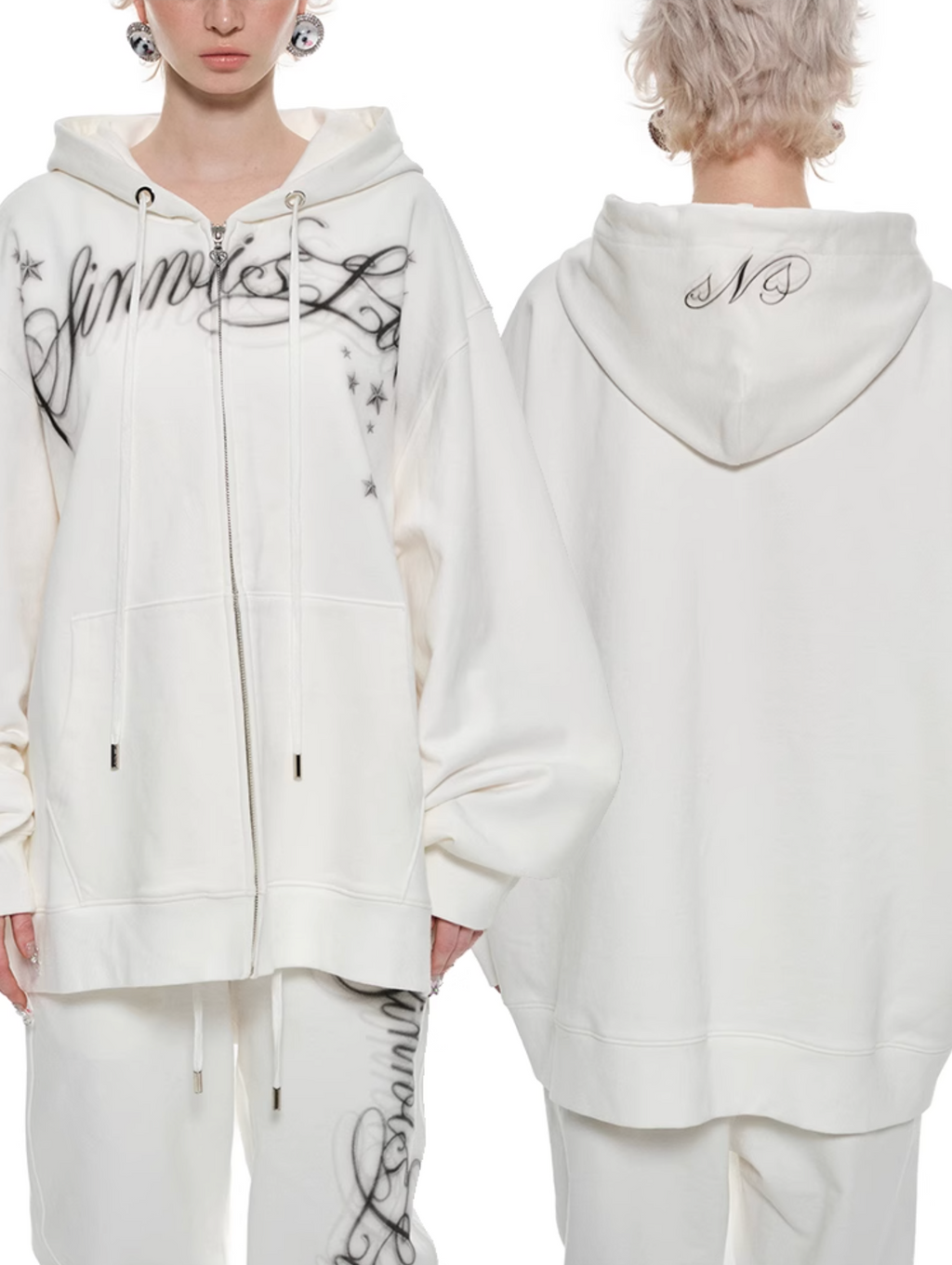 MONSTER BLADE HOODIE CARDIGAN – 2colors