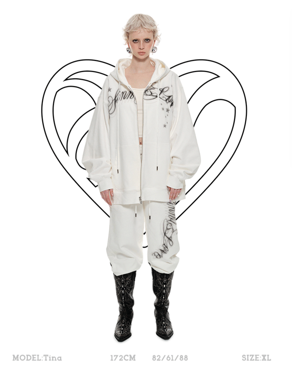 MONSTER BLADE HOODIE CARDIGAN – 2colors