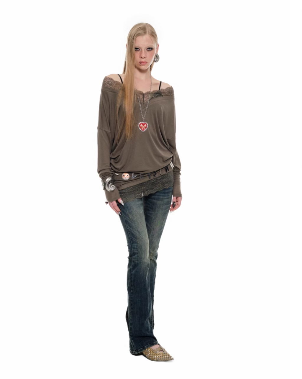 GAGI LACE TRIM T-SHIRT – 2colors