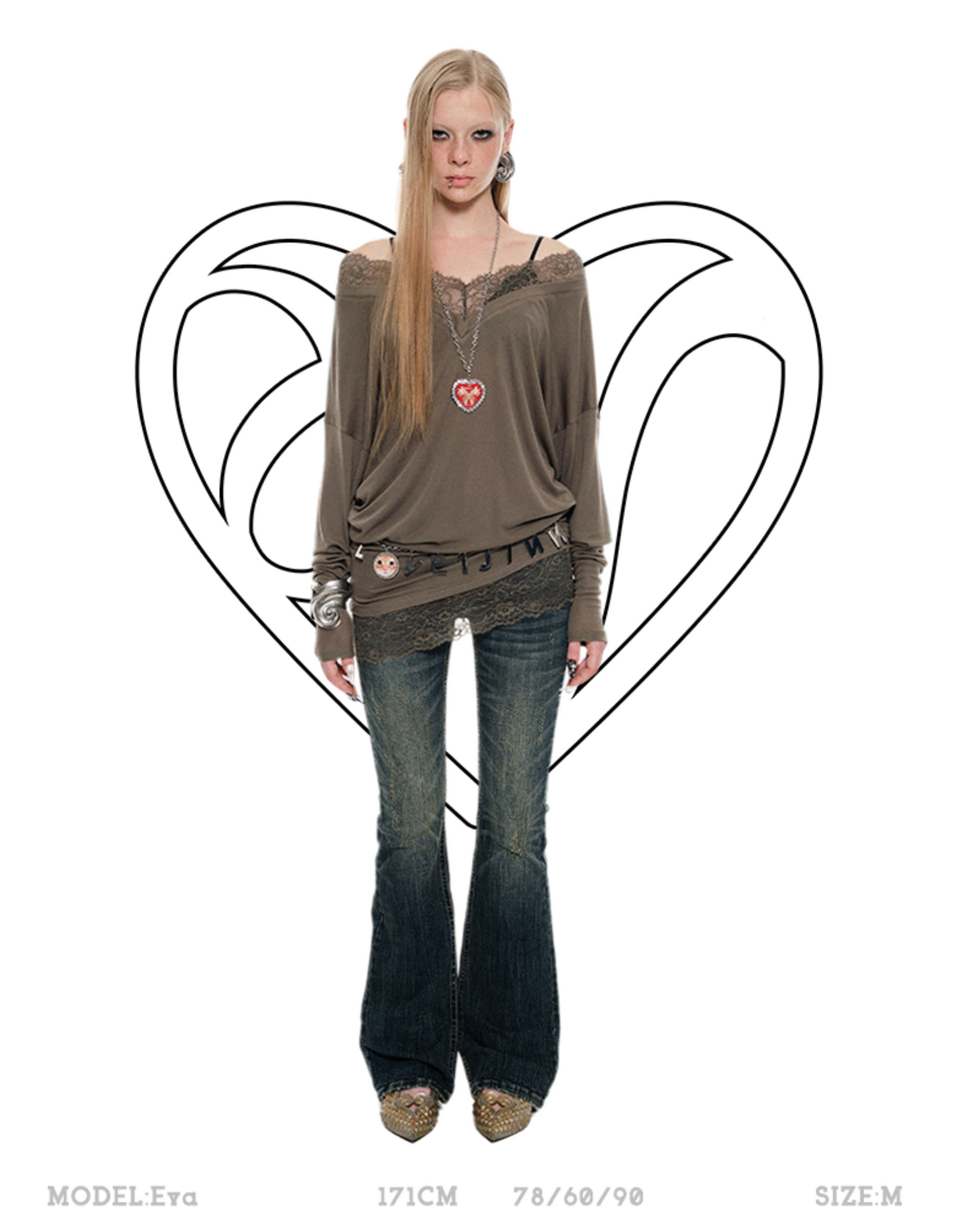GAGI LACE TRIM T-SHIRT – 2colors