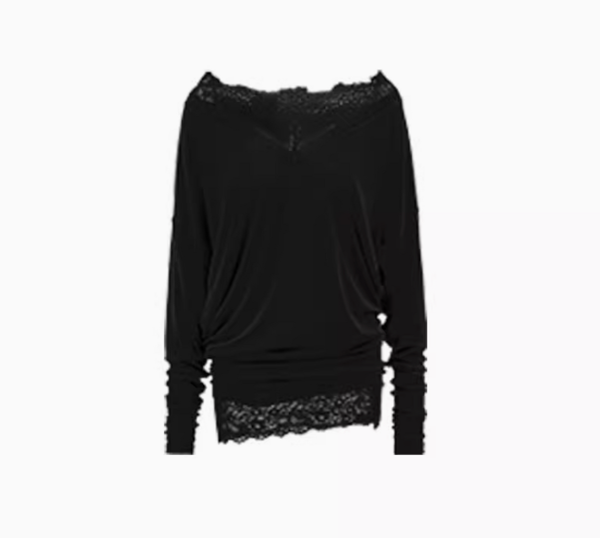 GAGI LACE TRIM T-SHIRT – 2colors