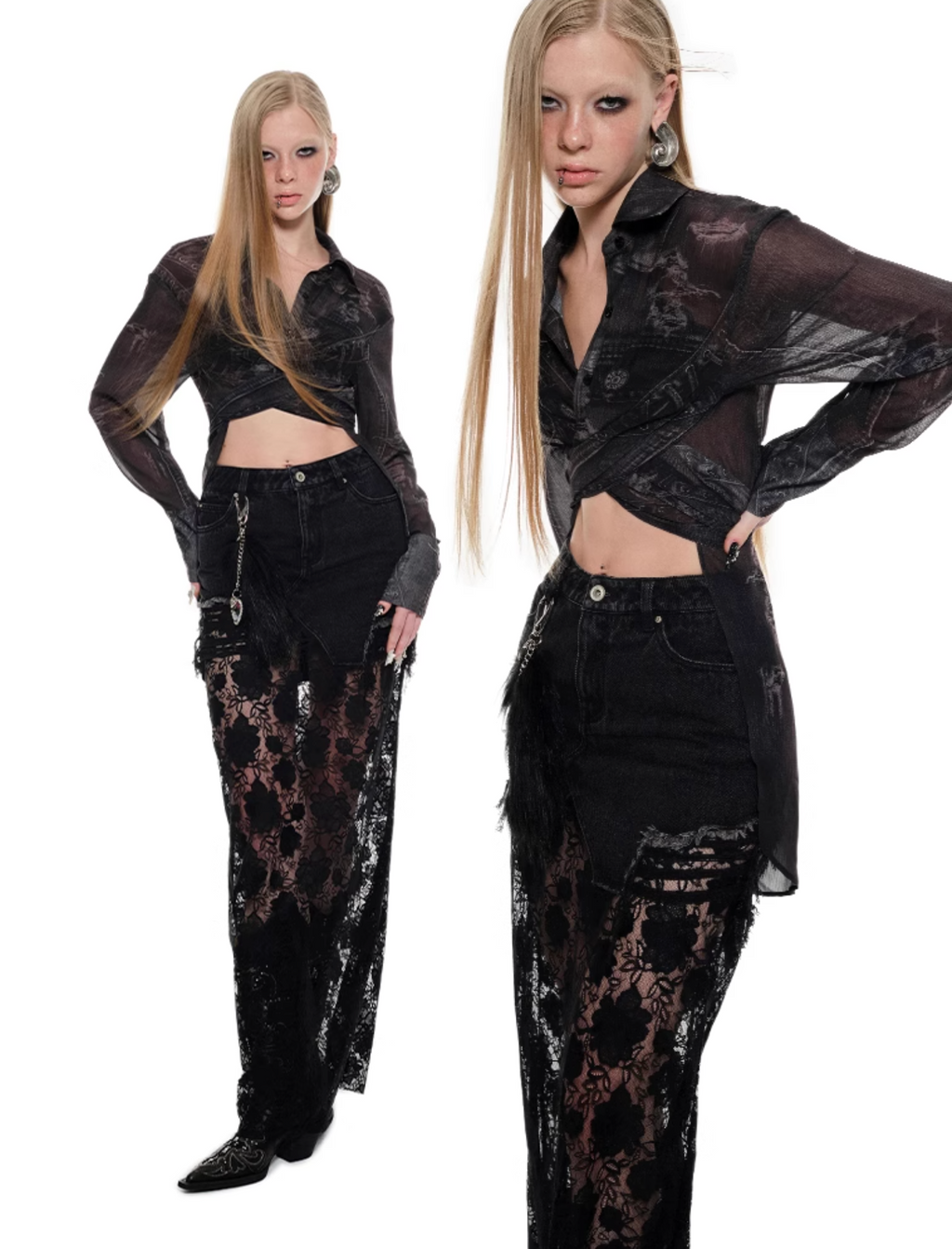 TRINITY LONG SHIRT (can be worn 2 ways) – 2colors