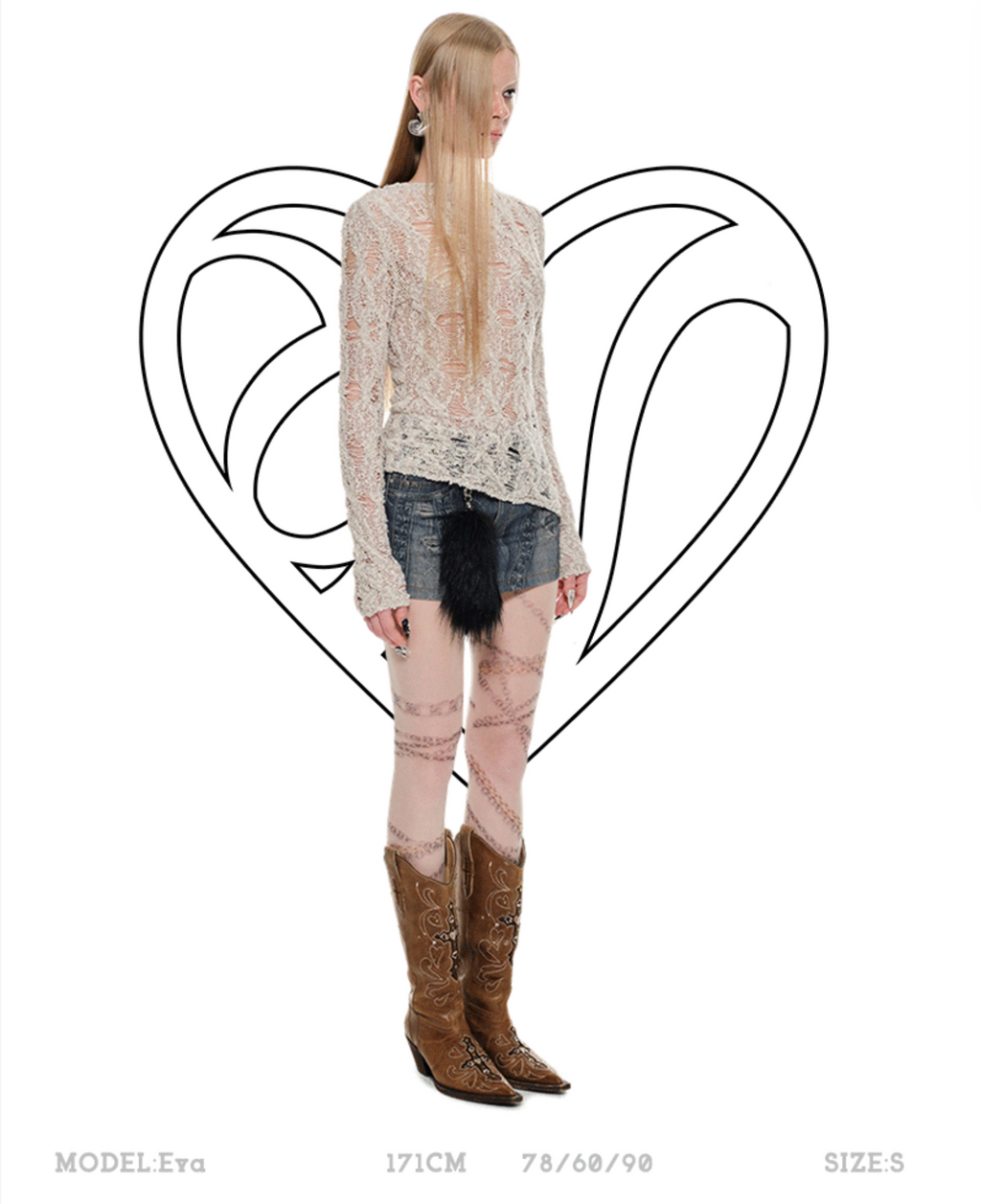 ERIKA CROCHET LONG SLEEVE TOP – 2colors
