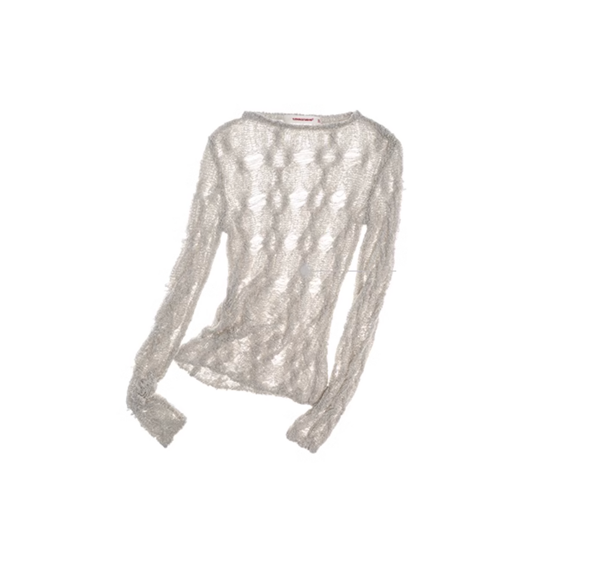 ERIKA CROCHET LONG SLEEVE TOP – 2colors