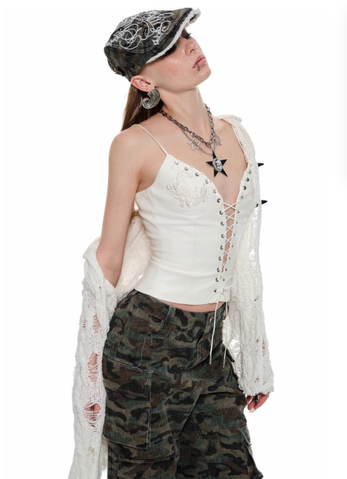 MARI EMBROIDERED HAT – 2colors