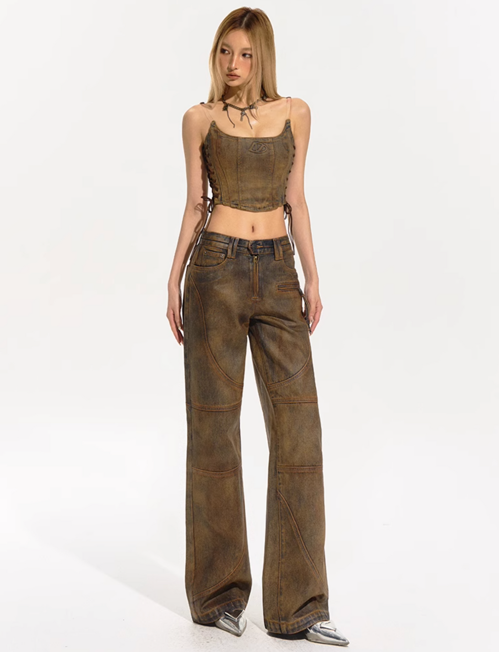 IN STOCK | VACA SAND BUSTIER TOP