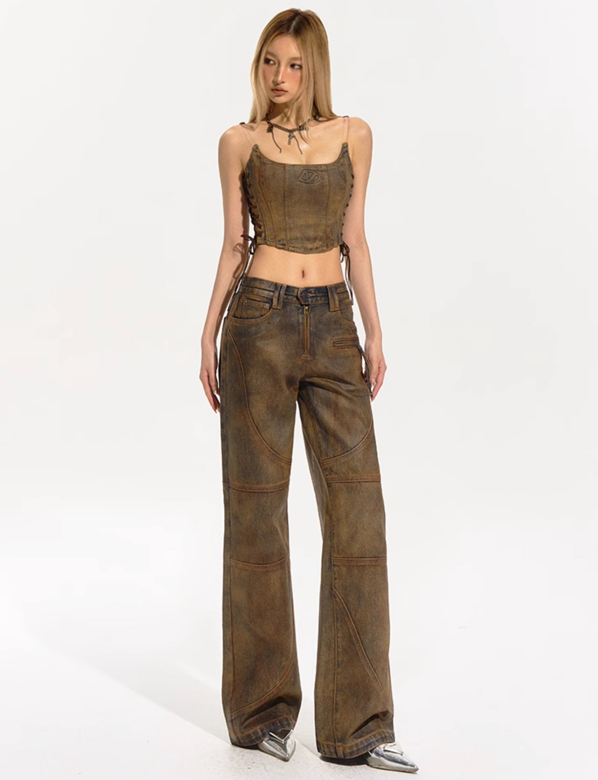 IN STOCK | VACA SAND BUSTIER TOP