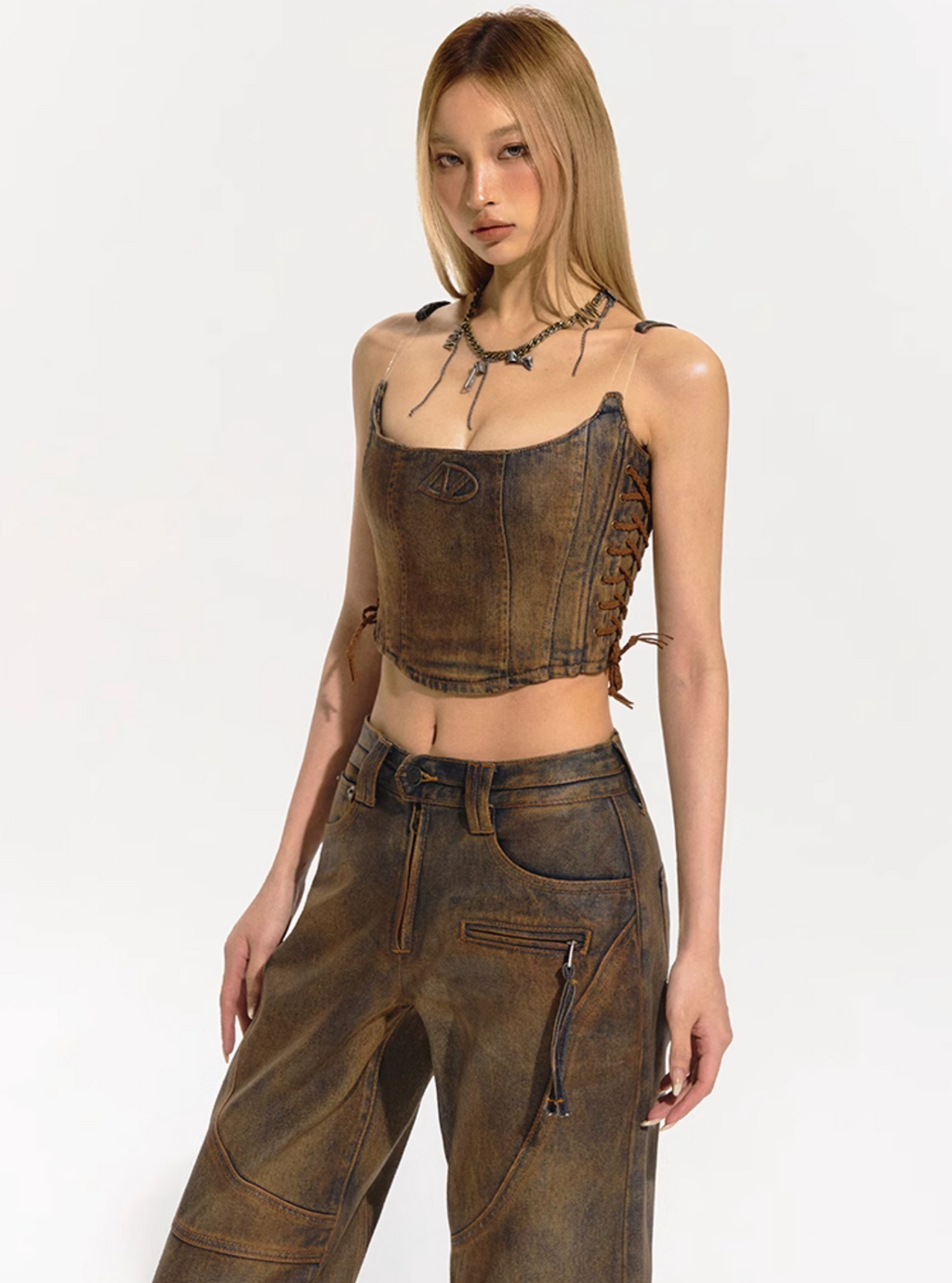 IN STOCK | VACA SAND BUSTIER TOP