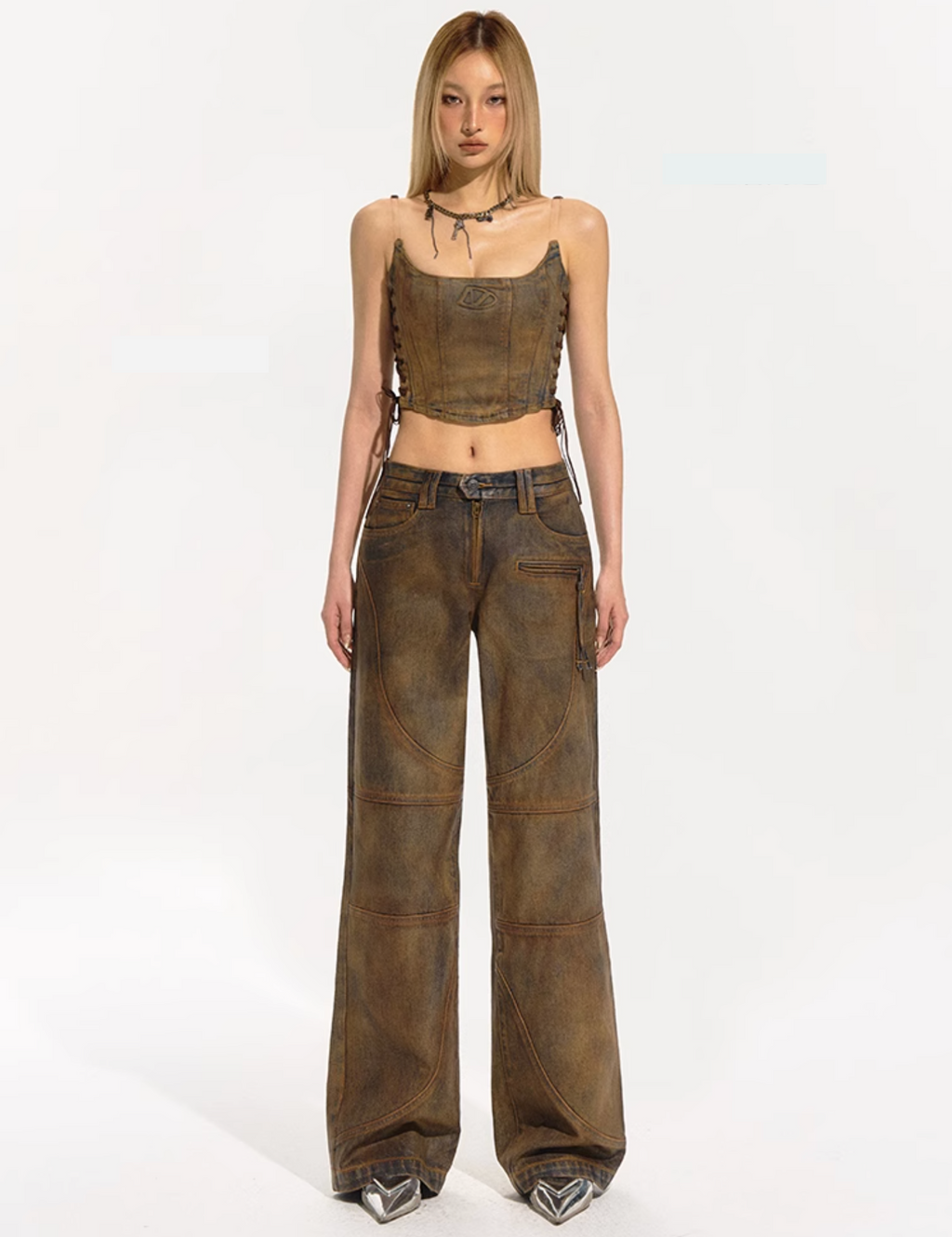 IN STOCK | VACA SAND BUSTIER TOP