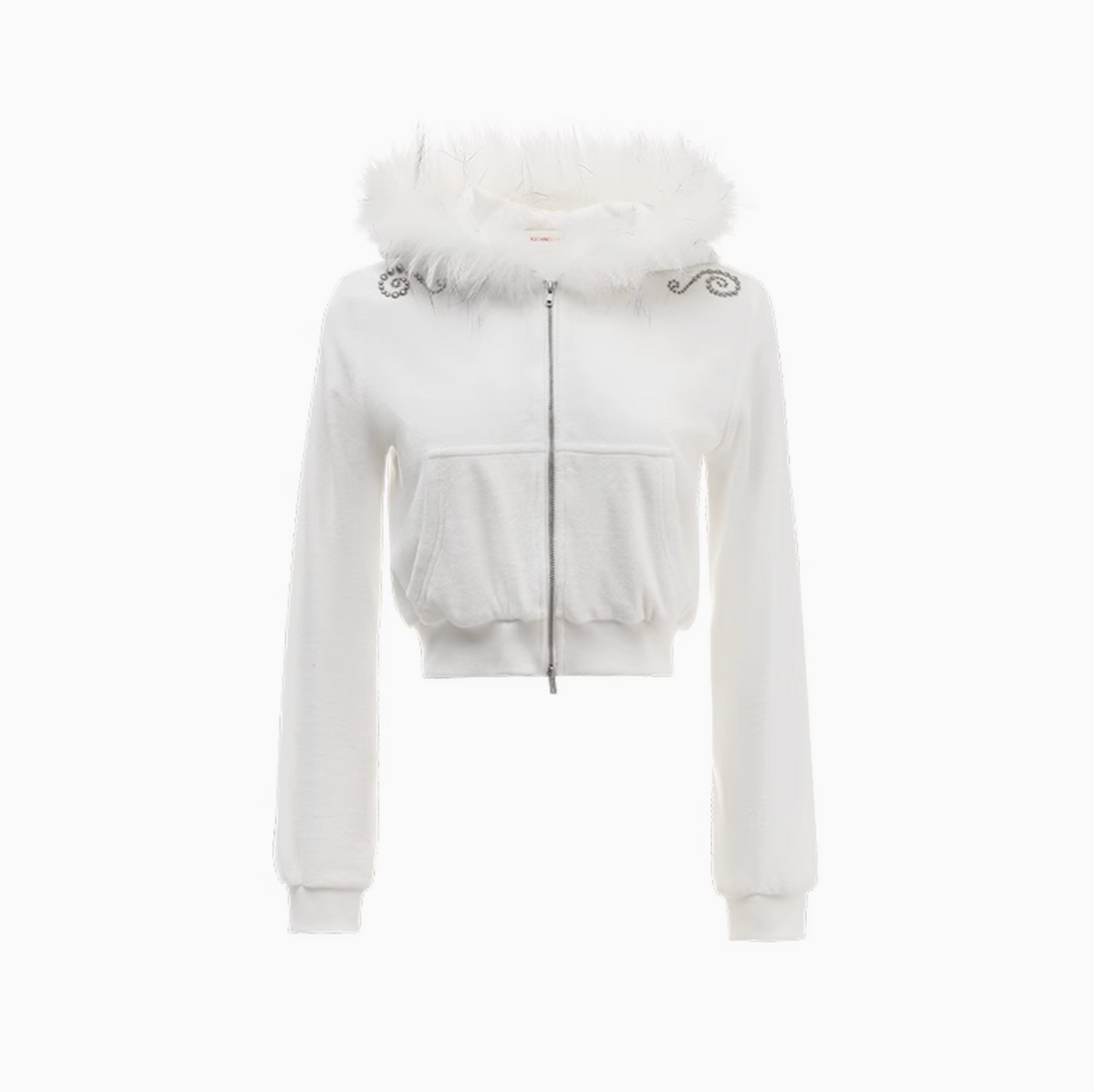 INDIE VELVET RACCOON FUR HOODIE 2-PIECE SET – 3colors